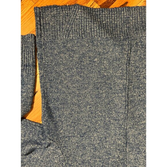 Super-soft J. Jill chunky blue Donegal tweed cardigan, L - Picture 5 of 5